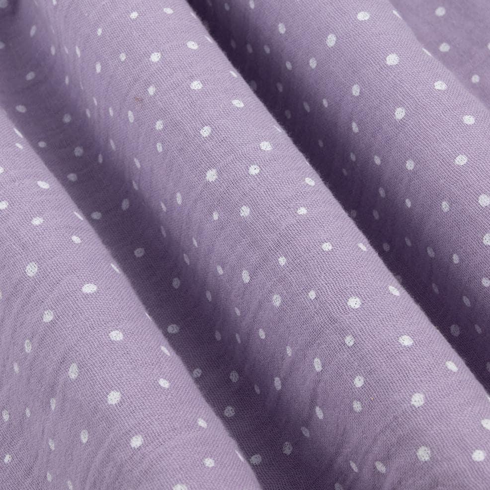 Musselin Konfetti Punkte - Stoff bei elli&else