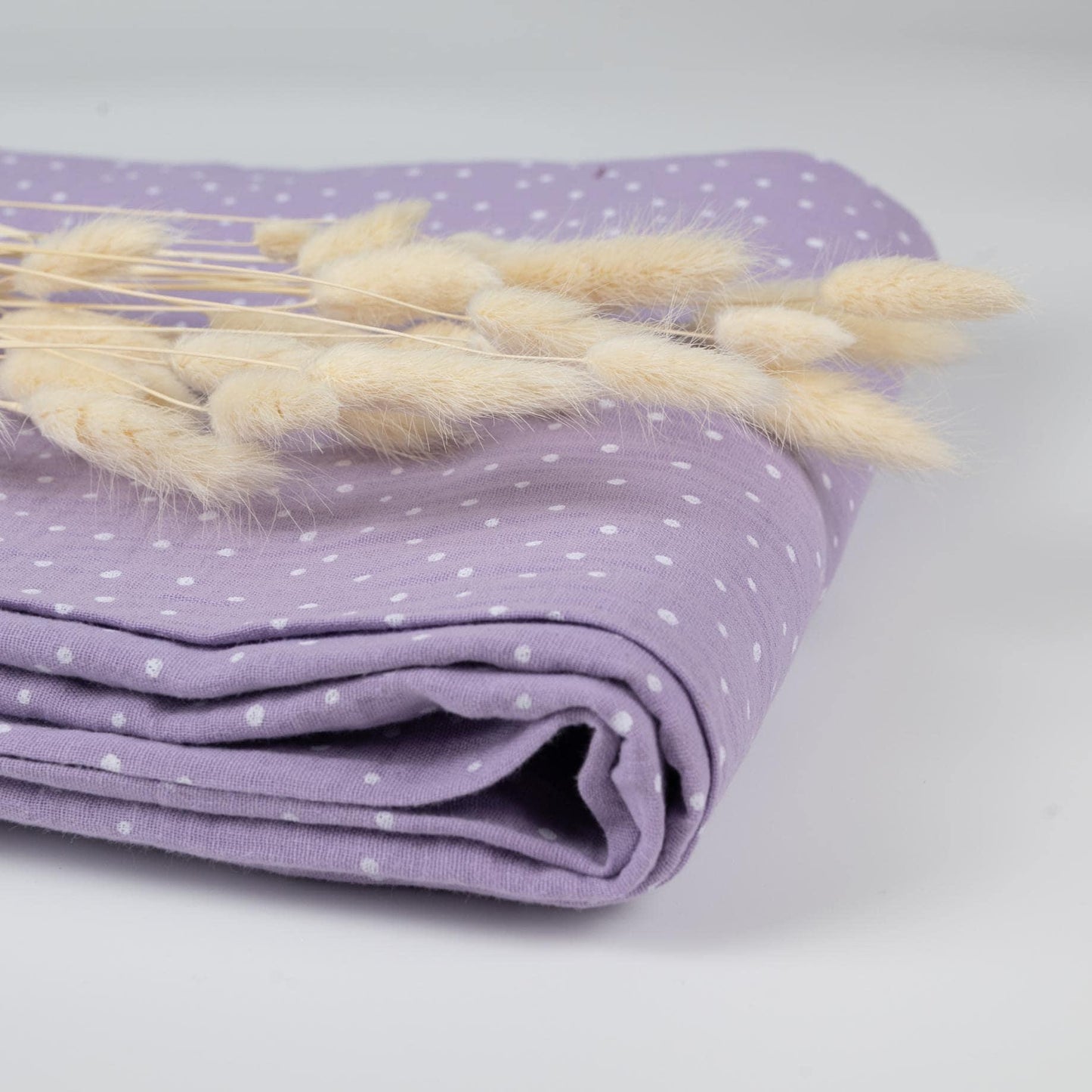 Musselin Konfetti Punkte - Stoff bei elli&else