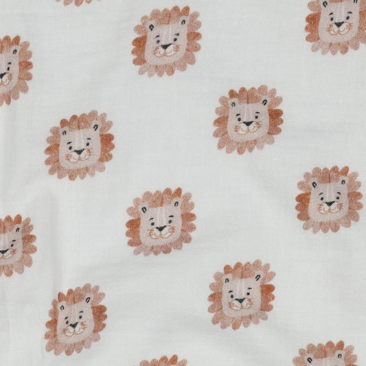 Musselin Löwen Meterware - elli&else