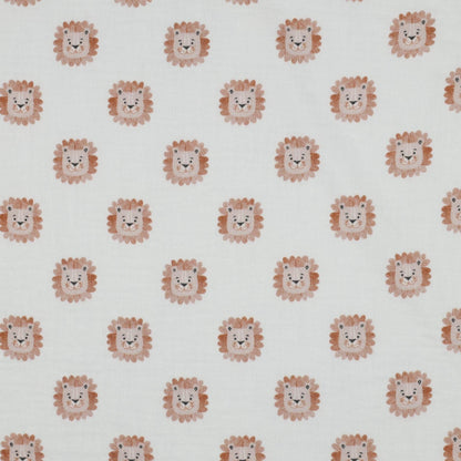 Musselin Löwen Meterware - elli&else