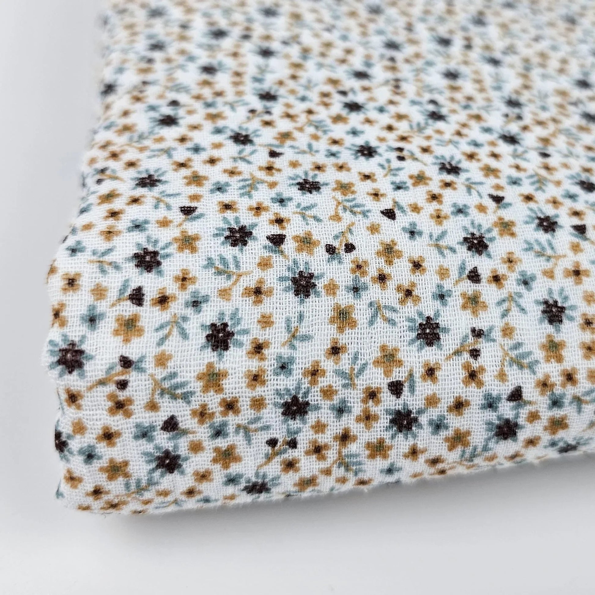 Musselin Millefleurs kakao Meterware - elli&else