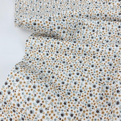 Musselin Millefleurs kakao Meterware - elli&else