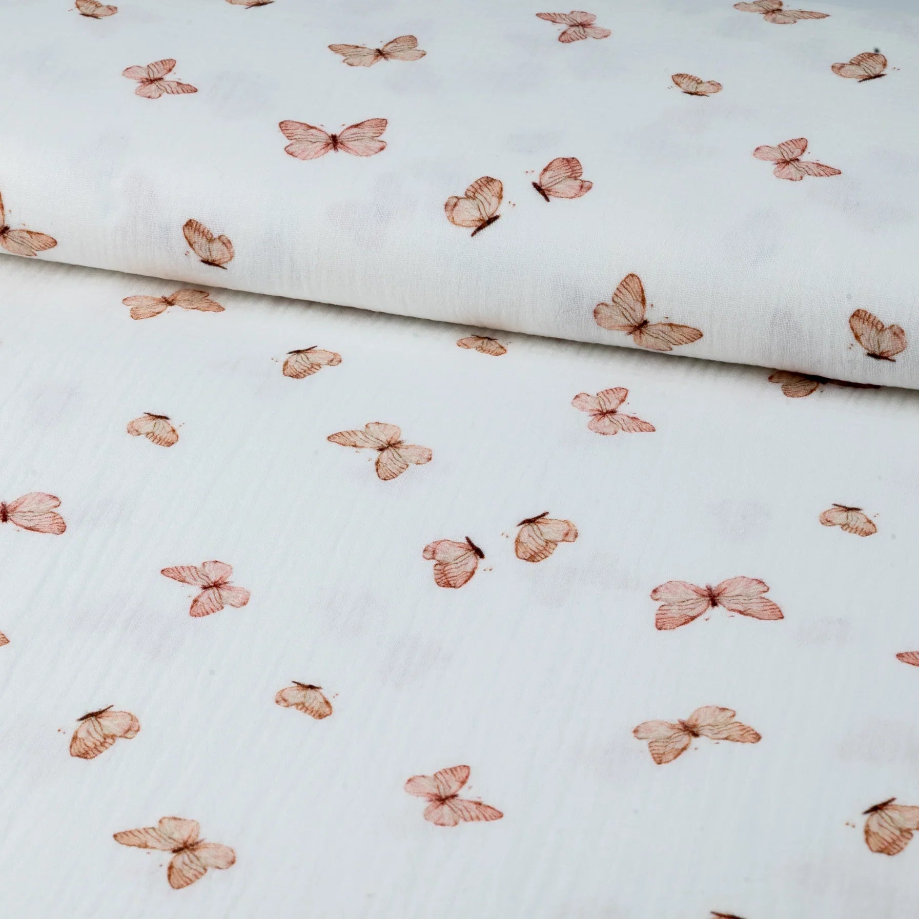 Musselin Schmetterlinge Meterware - elli&else
