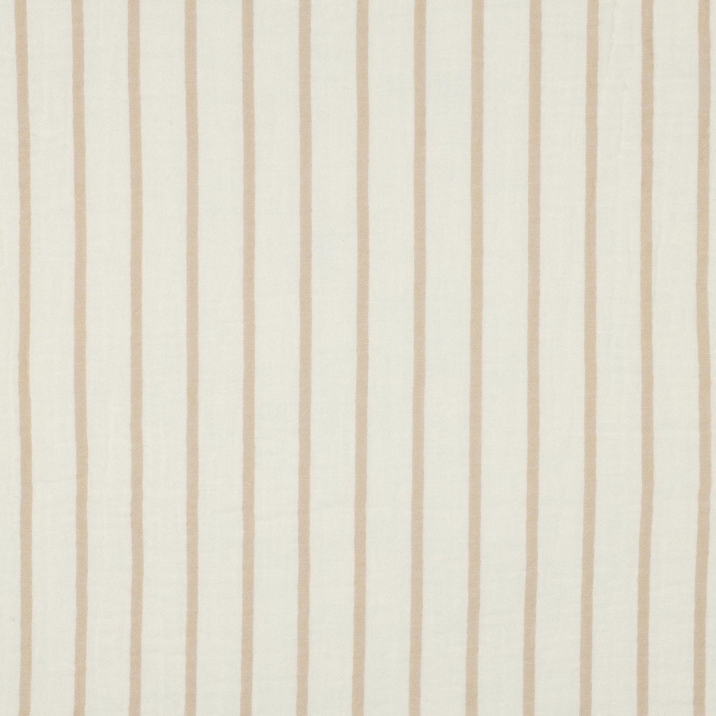 Musselin Streifen beige Meterware - elli&else