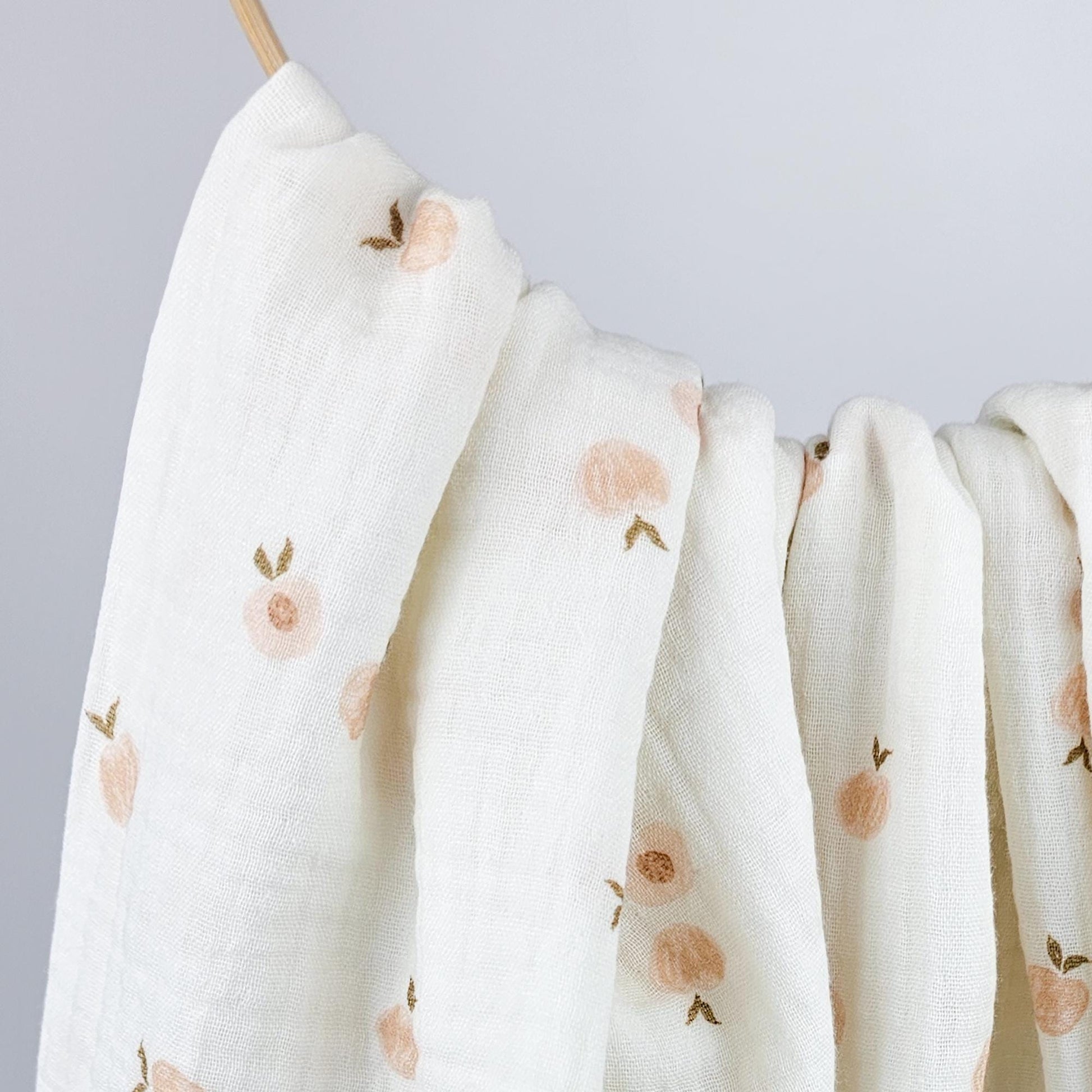 Musselin Sweet Peaches Meterware - elli&else
