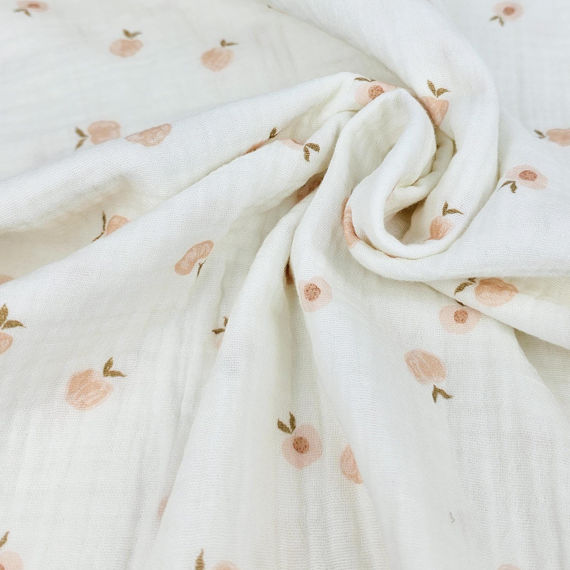 Musselin Sweet Peaches Meterware - elli&else