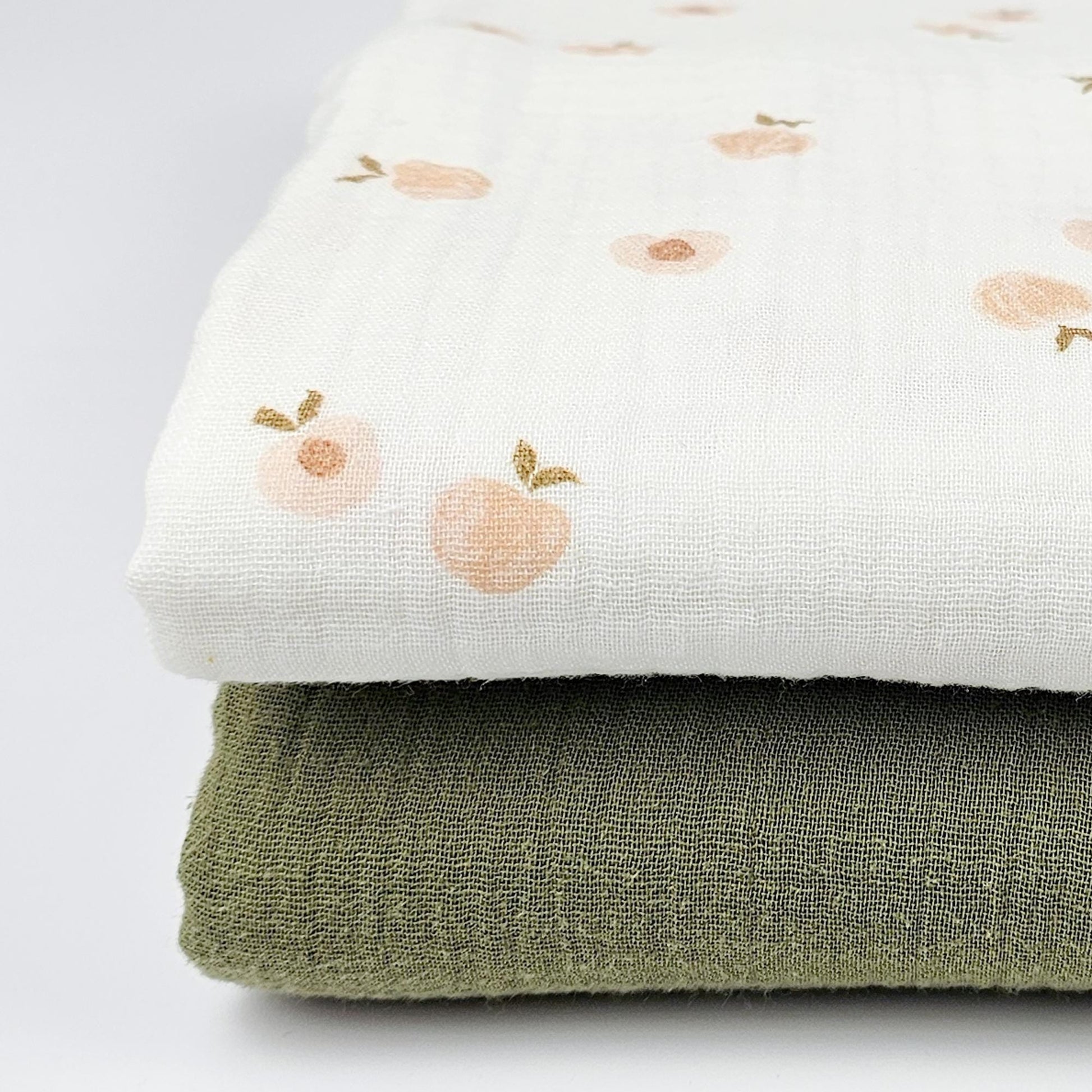Musselin Sweet Peaches Meterware - elli&else