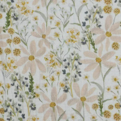 Musselin Wildblumen Blumenwiese Meterware - elli&else