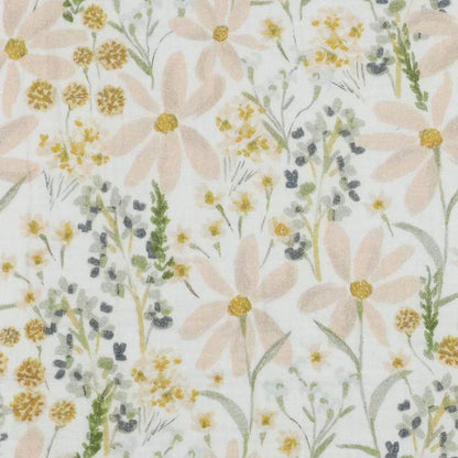 Musselin Wildblumen Blumenwiese Meterware - elli&else