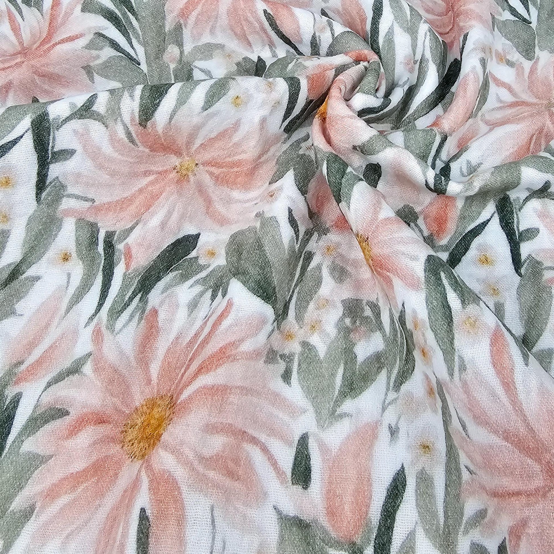 Musselin Wildblumen groß Meterware - elli&else