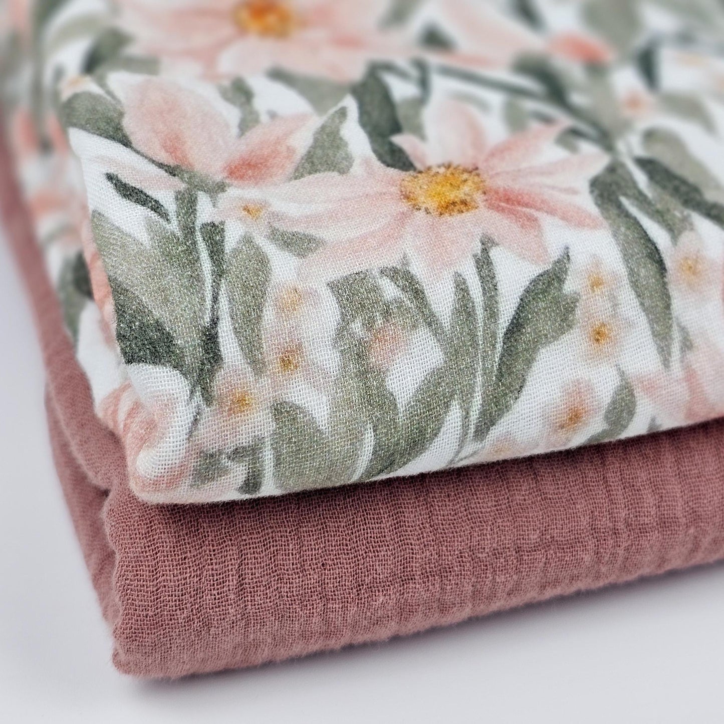 Musselin Wildblumen groß Meterware - elli&else