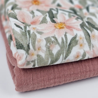 Musselin Wildblumen groß Meterware - elli&else