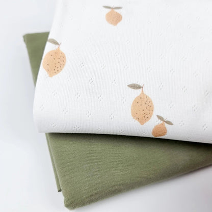 Pointelle Zitronen Meterware - elli&else