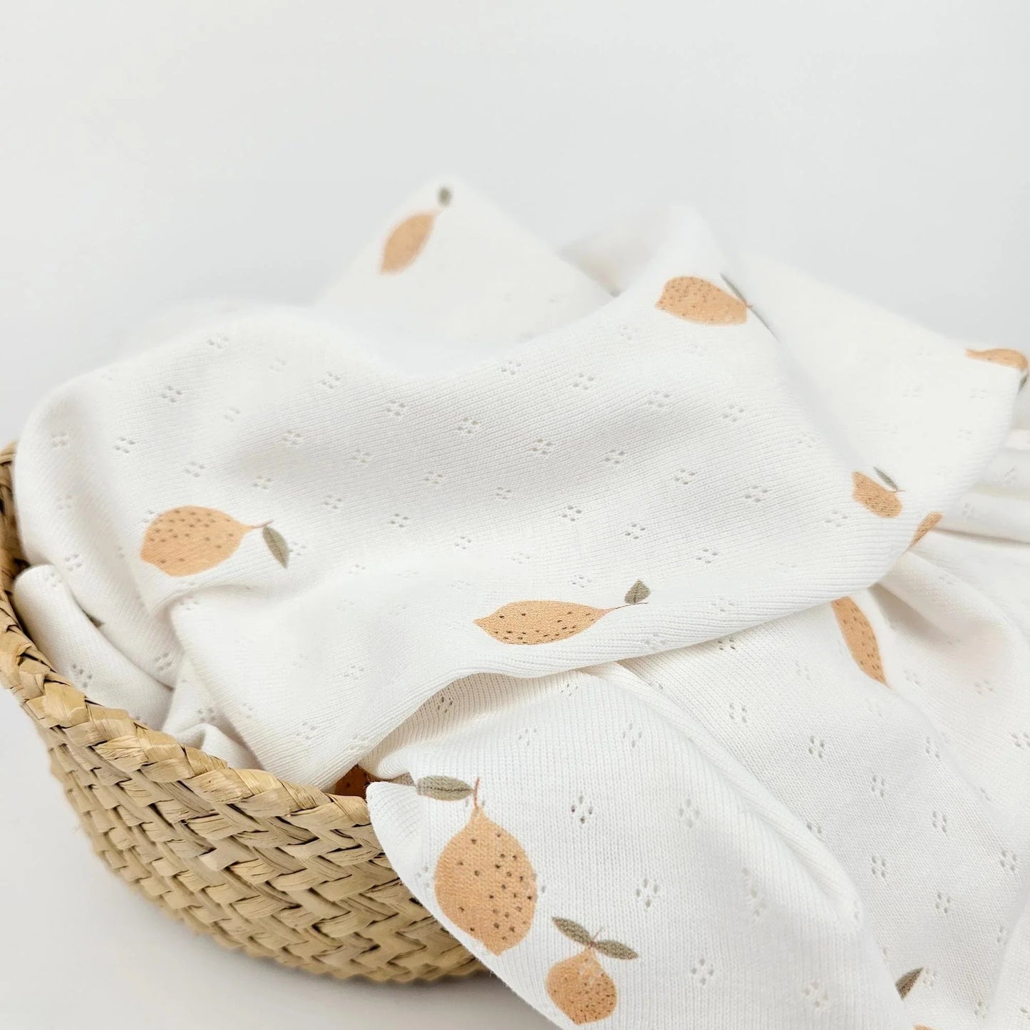 Pointelle Zitronen Meterware - elli&else