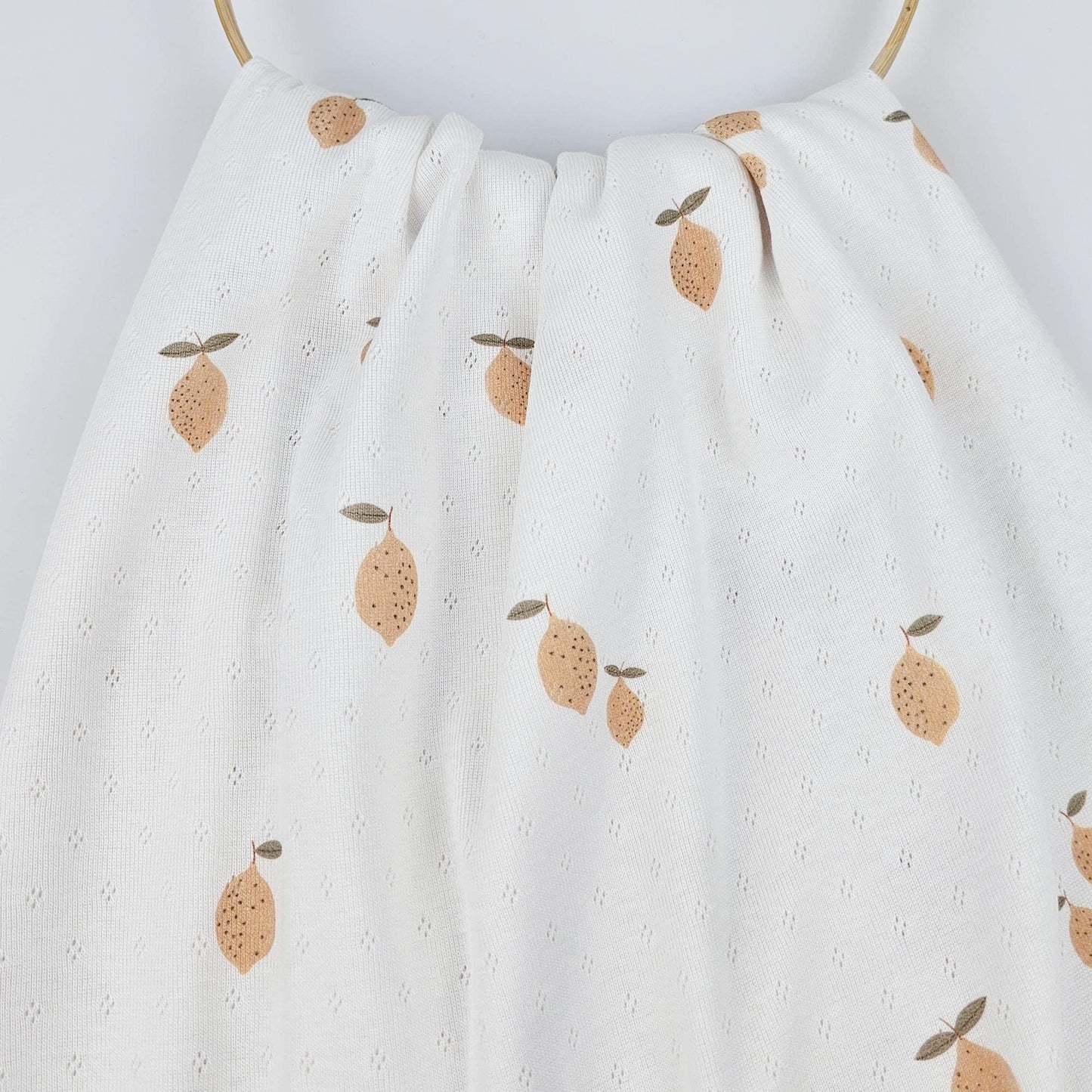 Pointelle Zitronen Meterware - elli&else