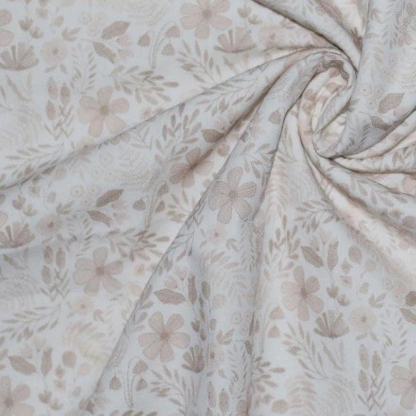 Popeline Waldblumen pastell Meterware - elli&else