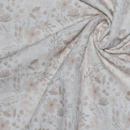 Popeline Waldblumen pastell Meterware - elli&else
