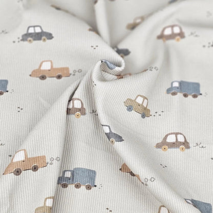 Rib Jersey Autos Meterware - elli&else