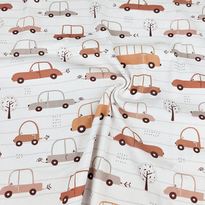 Rib Jersey Autos Meterware - elli&else