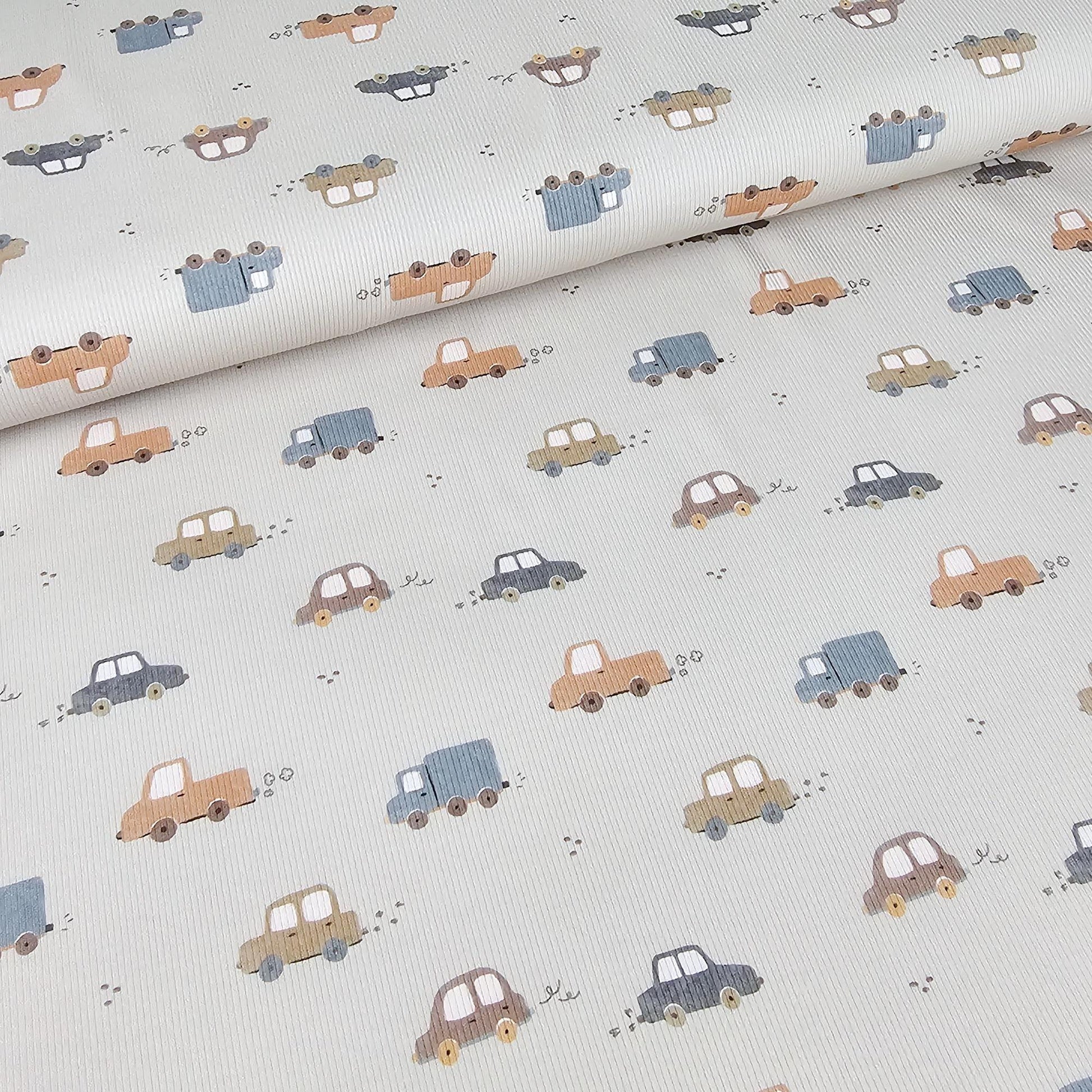 Rib Jersey Autos Meterware - elli&else