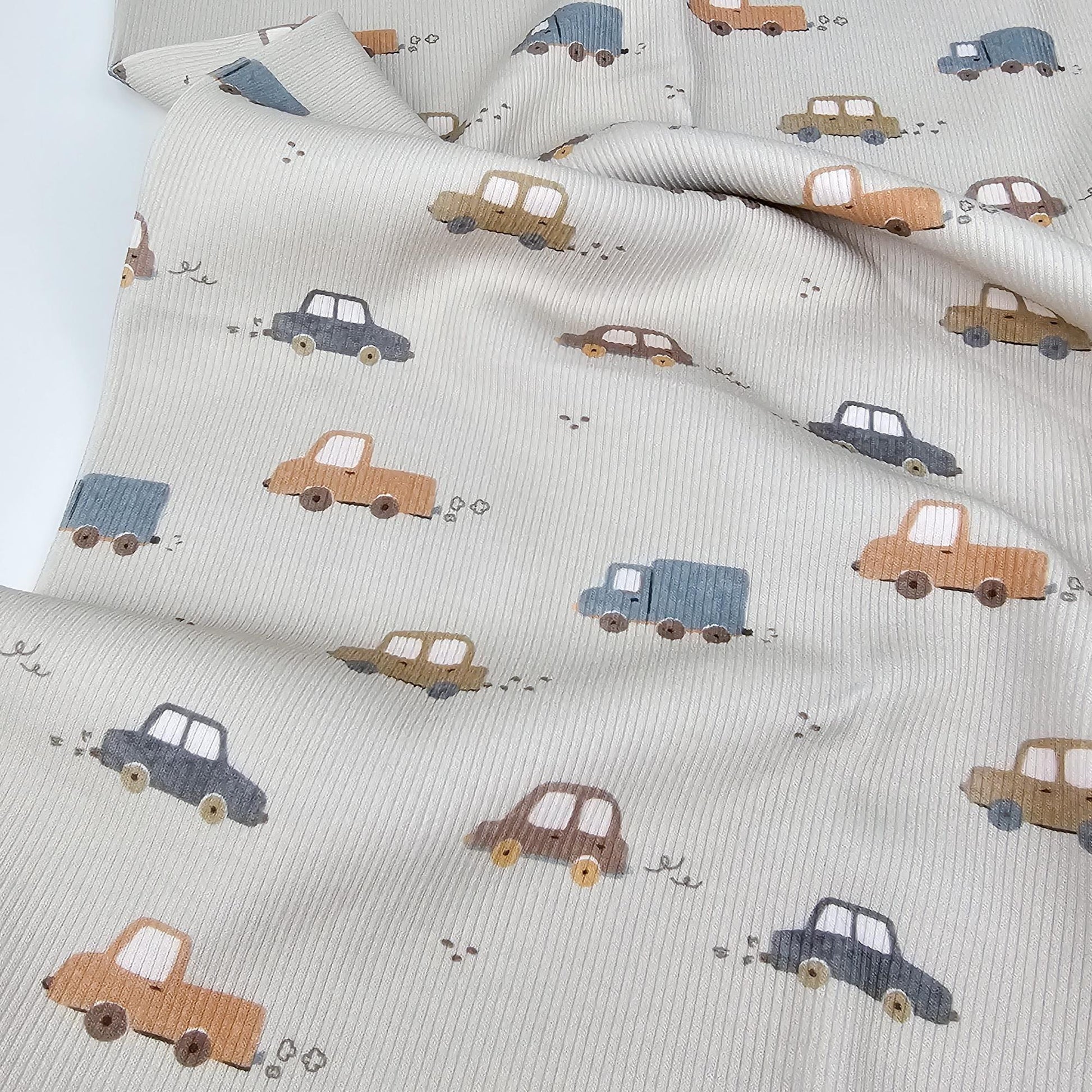 Rib Jersey Autos Meterware - elli&else