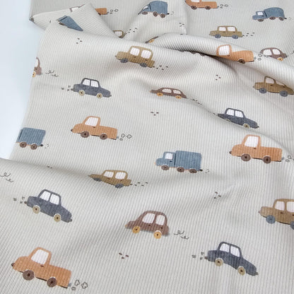 Rib Jersey Autos Meterware - elli&else