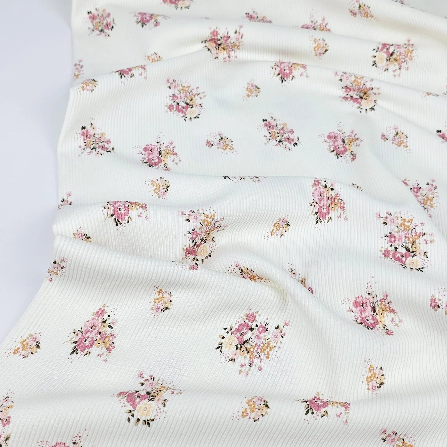 Rib Jersey Blumenstrauß Meterware - elli&else