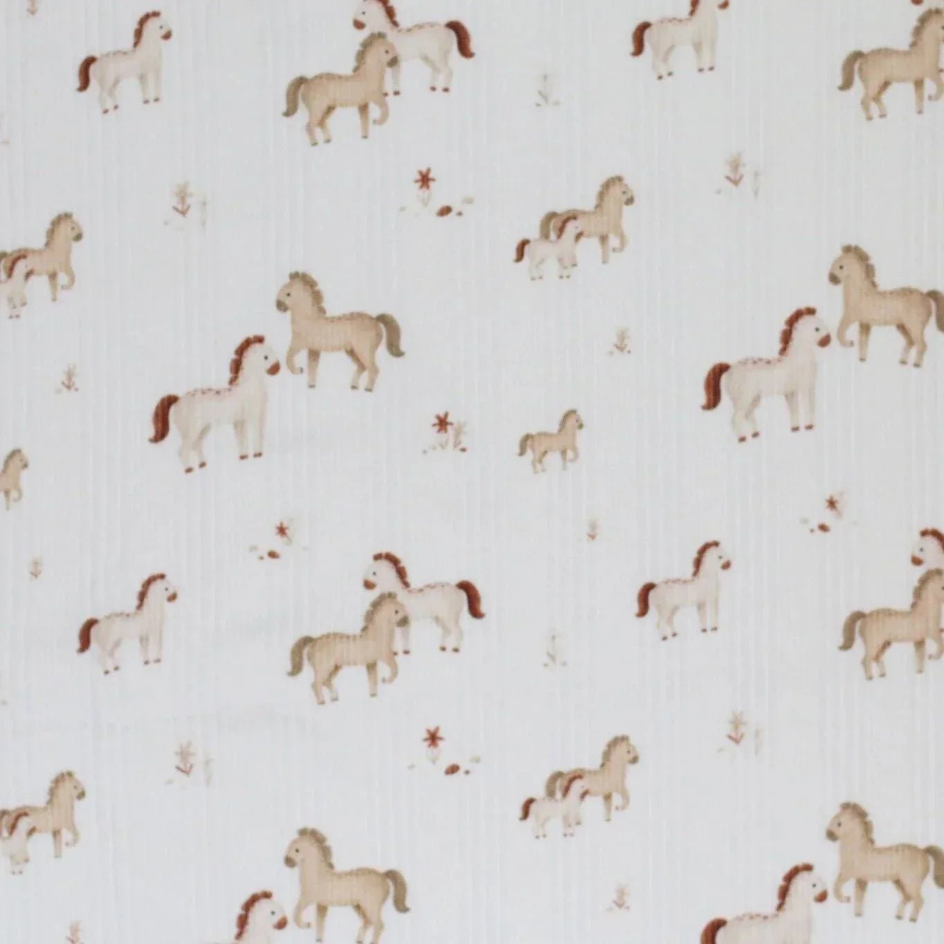 Rib Jersey Pferde Meterware - elli&else