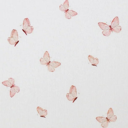 Rib Jersey Schmetterlinge Meterware - elli&else