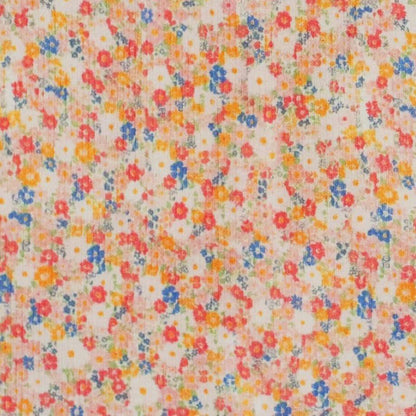 Rib Jersey Streublumen bunt Meterware - elli&else