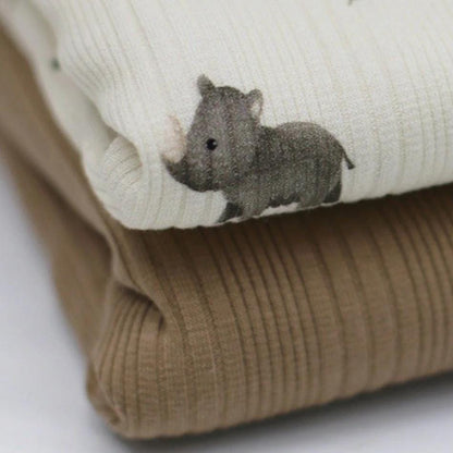 Rib Jersey Tiere Meterware - elli&else