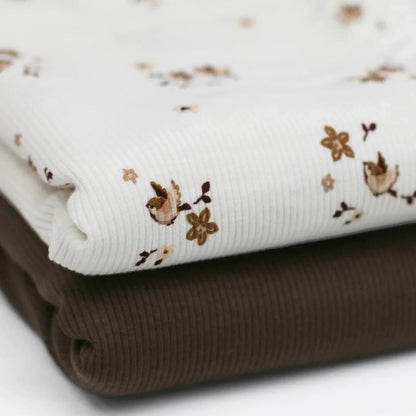 Rib Jersey Vögelchen Meterware - elli&else