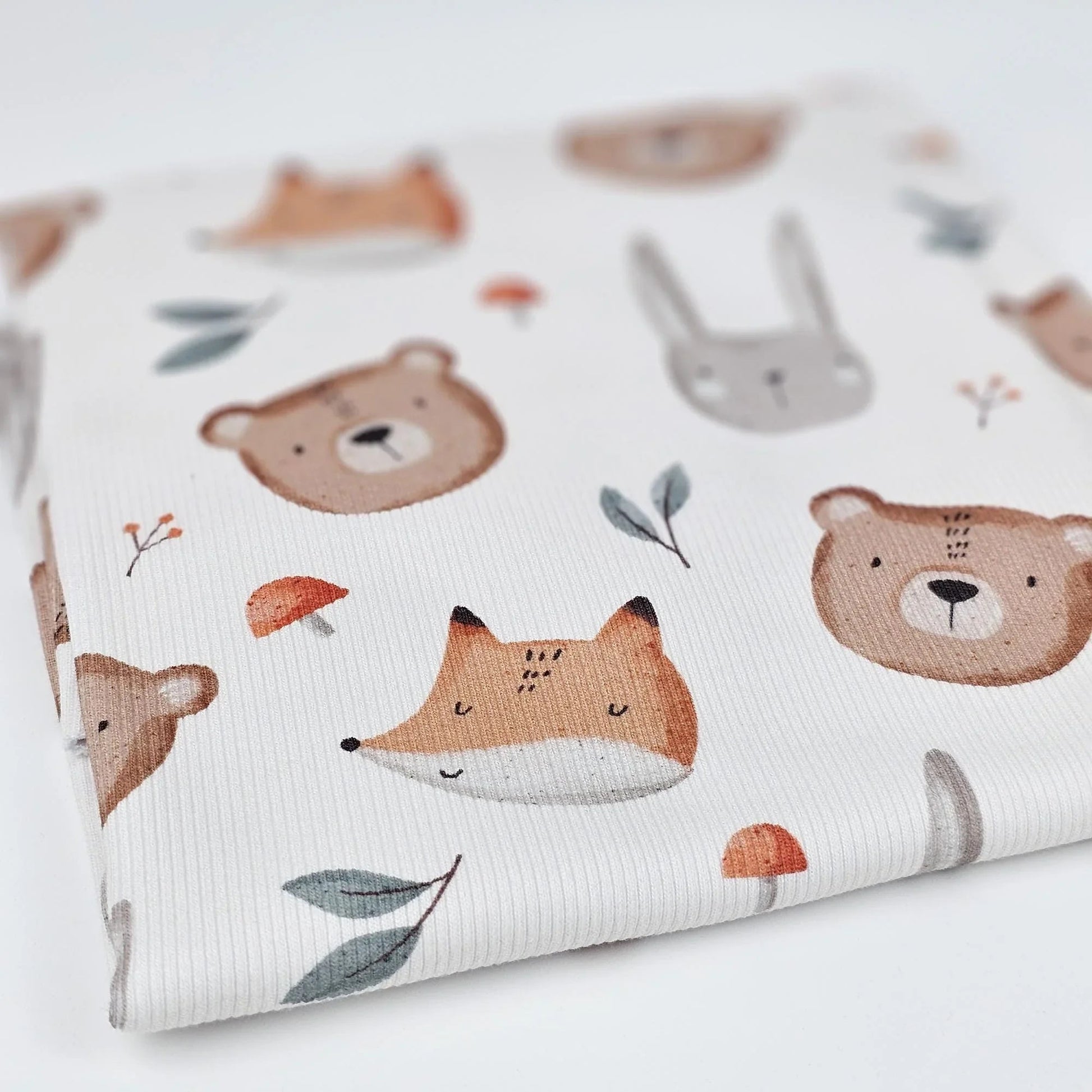 Rib Jersey Waldtiere Meterware - elli&else