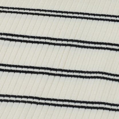 Ribbed Modal-Jersey mit Streifen | meetMilk - Stoff bei elli&else