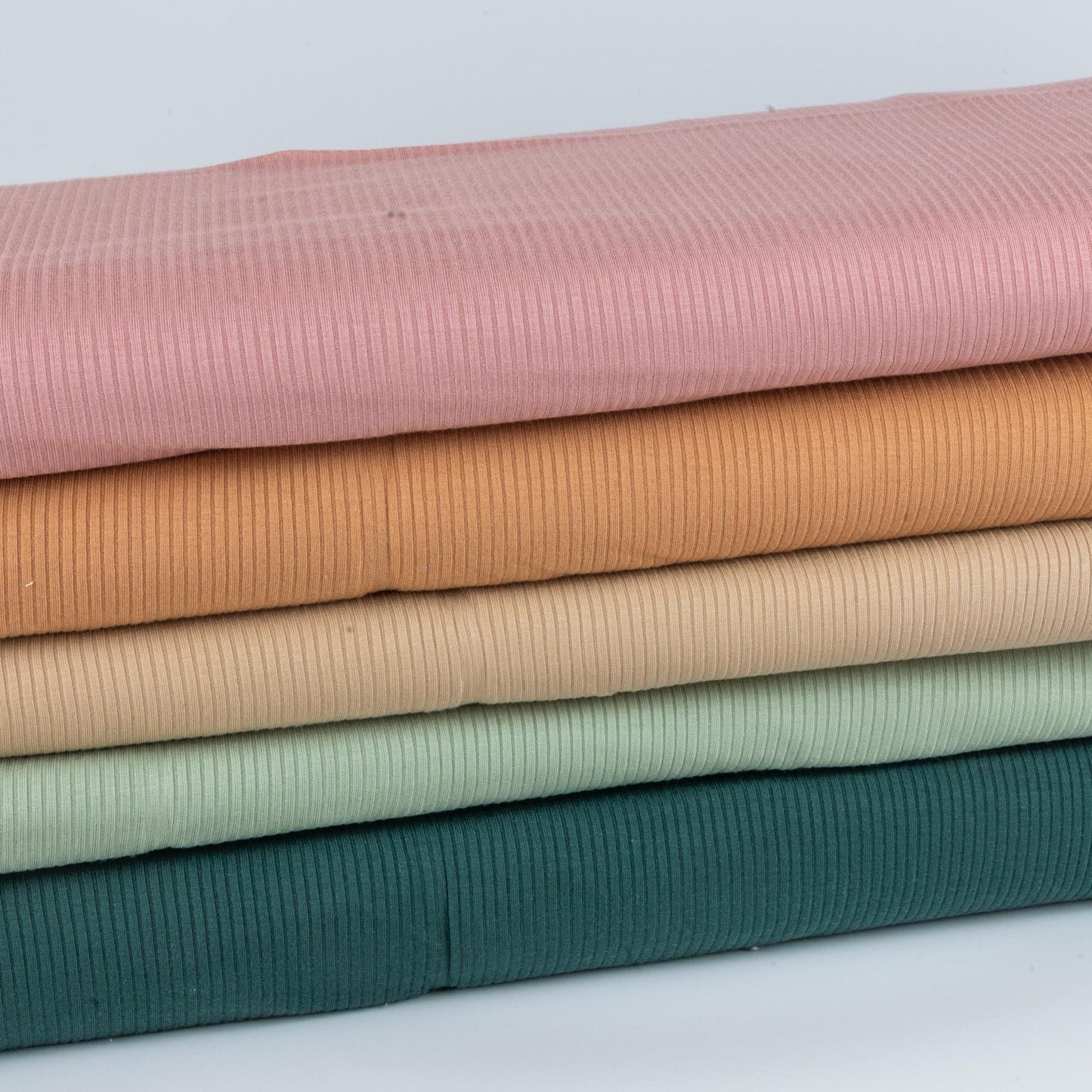 Ribbed Modal-Jersey uni | meetMilk - Stoff bei elli&else