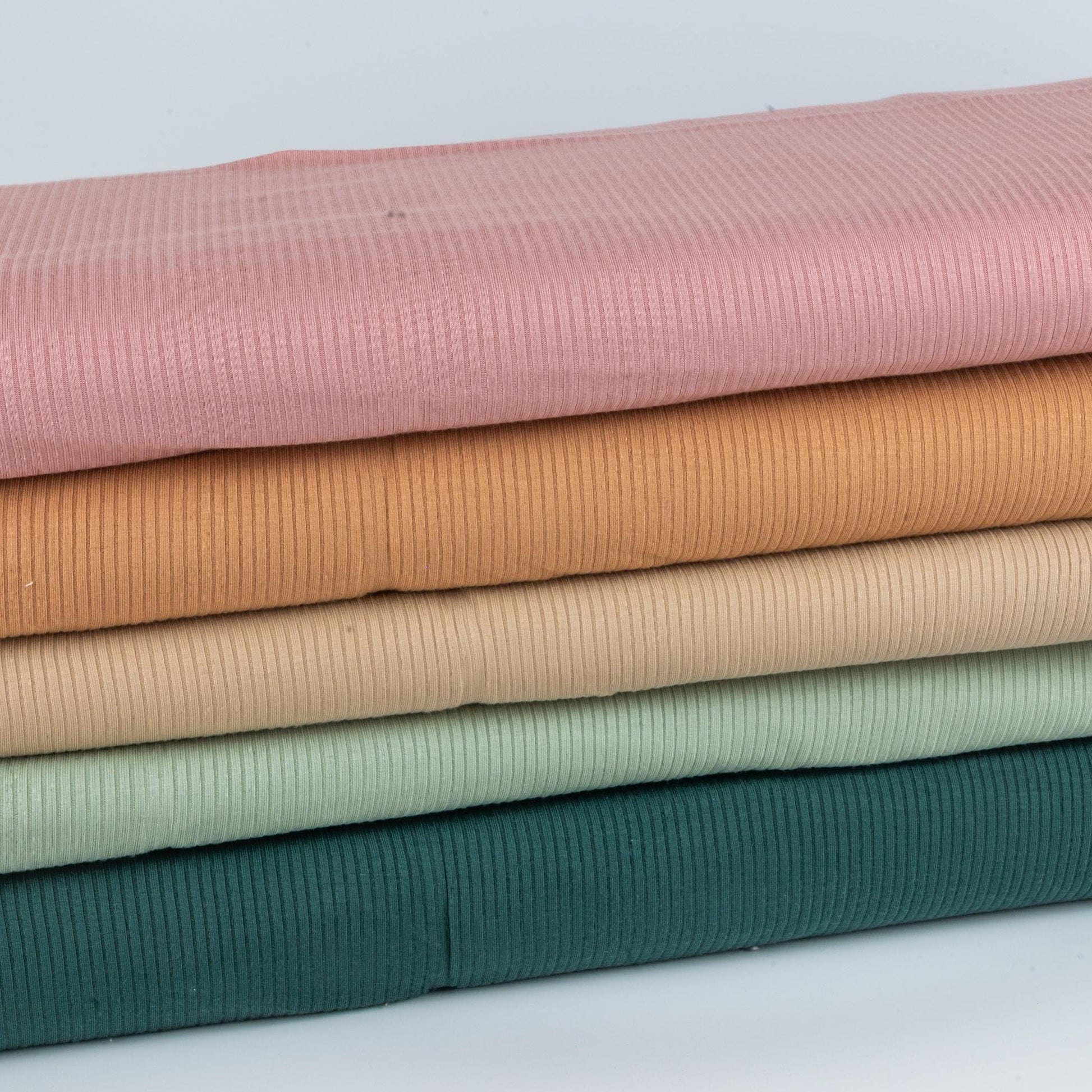 Ribbed Modal-Jersey uni | meetMilk - Stoff bei elli&else