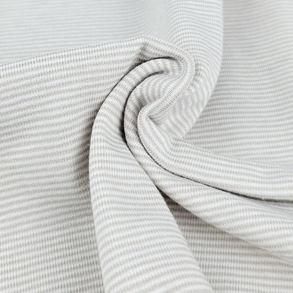 Ringeljersey salbei - weiß Meterware - elli&else