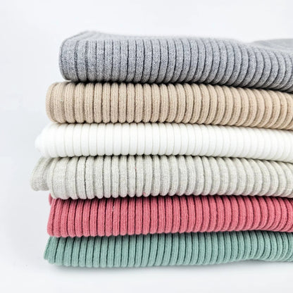 Rip - Bündchen | Heavy Rib - wollweiß Meterware - elli&else