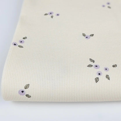 Rippjersey Blaubeeren Meterware - elli&else