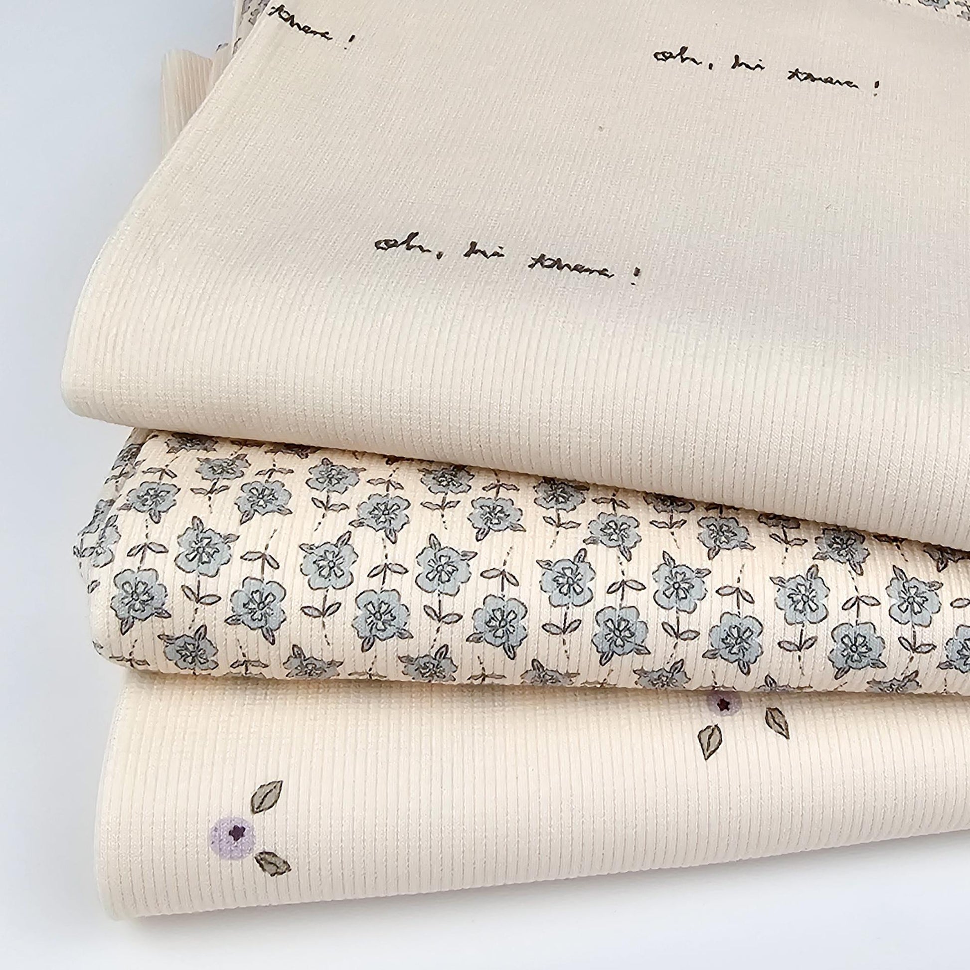 Rippjersey Blaubeeren Meterware - elli&else