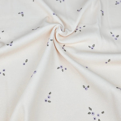 Rippjersey Blaubeeren Meterware - elli&else