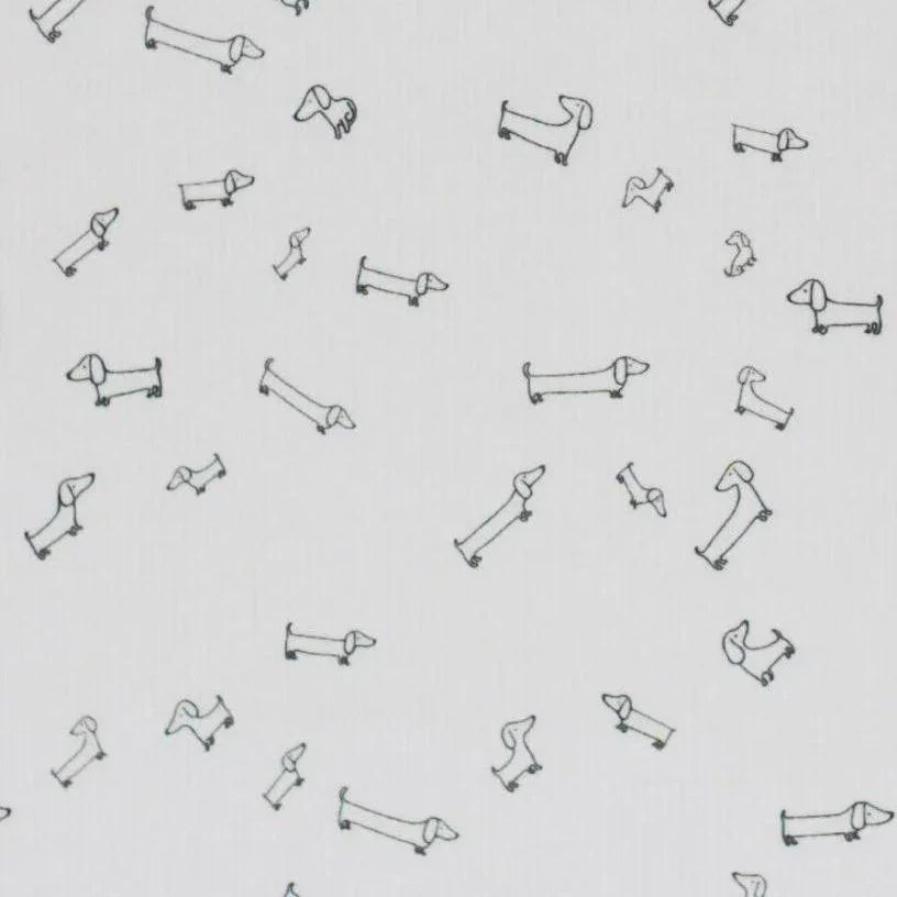 Rippjersey Dackel Meterware - elli&else