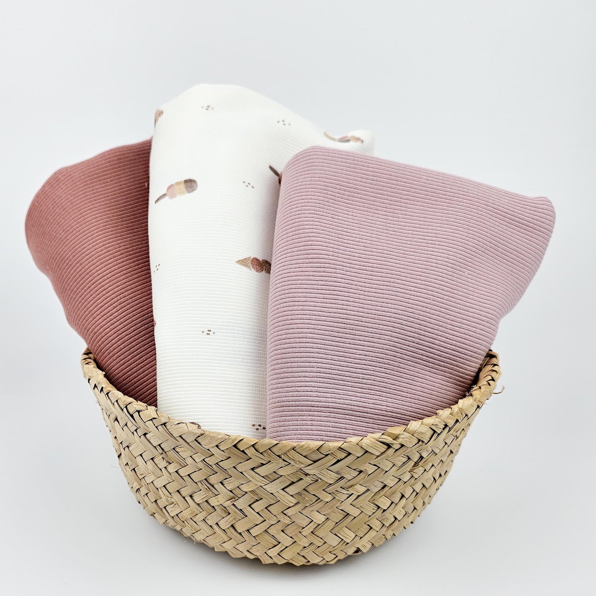 Rippjersey Eis klein Meterware - elli&else