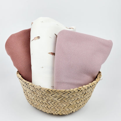Rippjersey Eis klein Meterware - elli&else