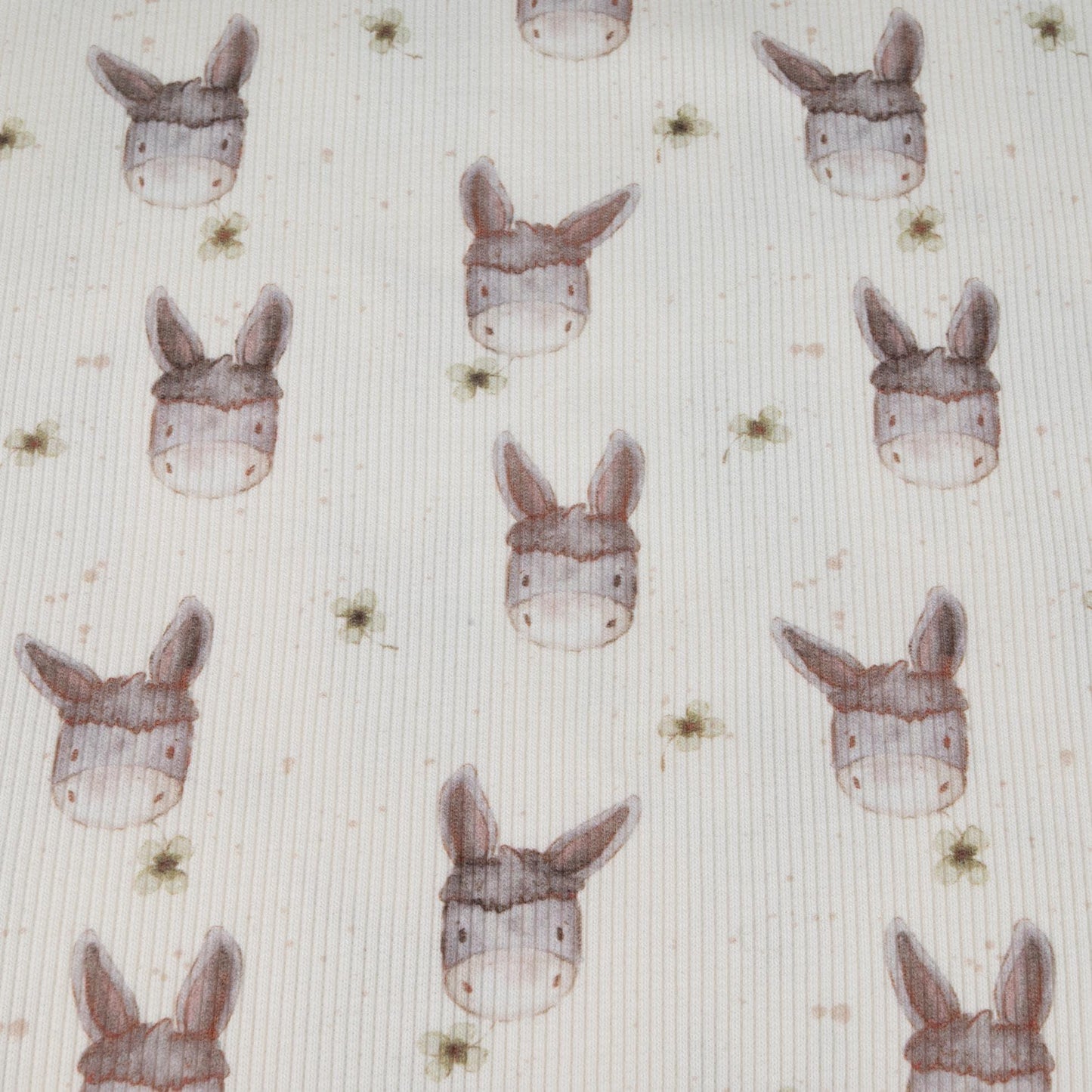 Rippjersey Esel von Family Fabrics - Stoff bei elli&else