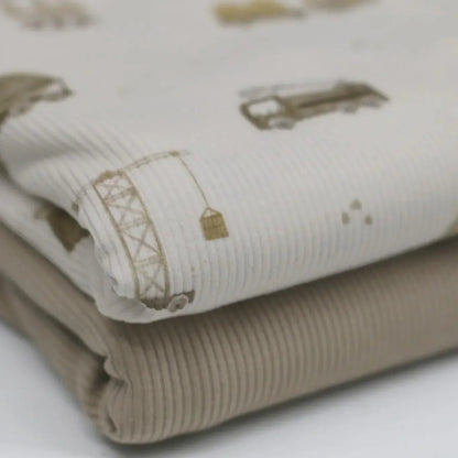 Rippjersey Fahrzeuge Meterware - elli&else