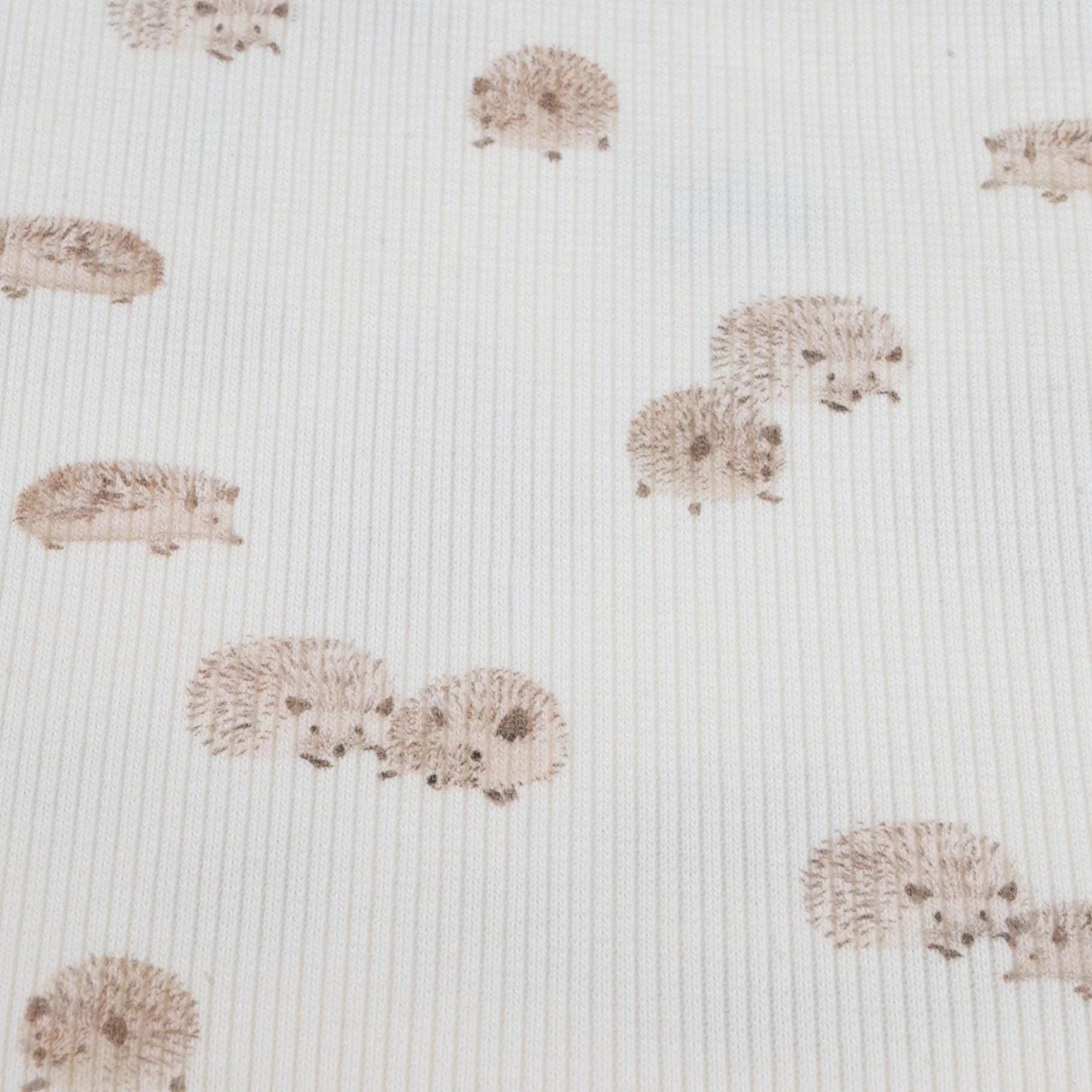 Rippjersey Igel von Family Fabrics - Stoff bei elli&else