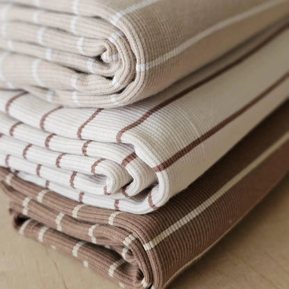 Rippjersey Streifen Meterware - elli&else