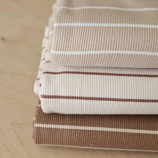 Rippjersey Streifen Meterware - elli&else