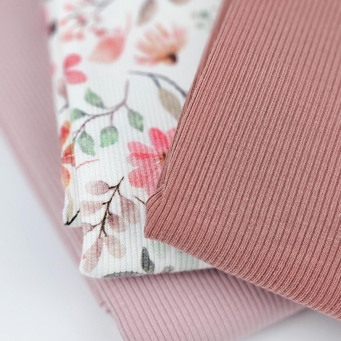 Rippjersey Wildrosen Meterware - elli&else